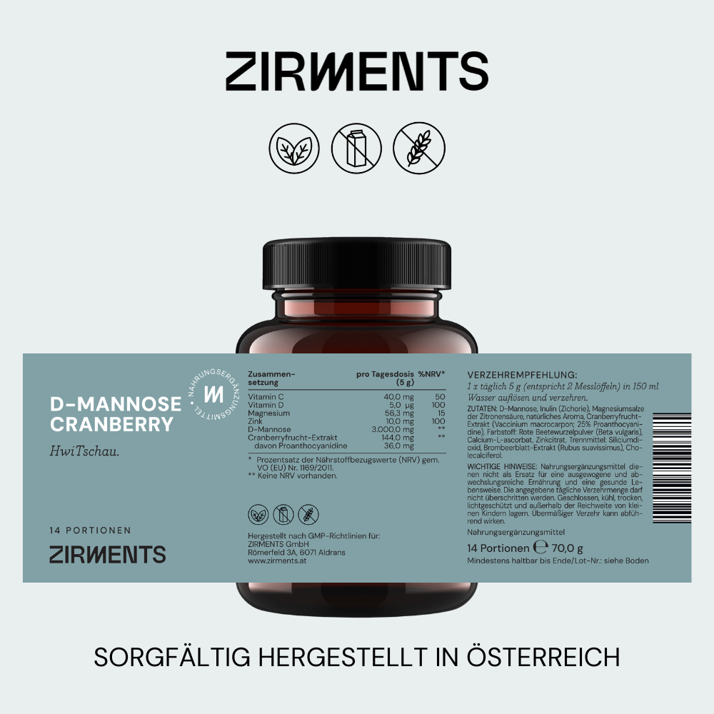 D-MANNOSE CRANBERRY